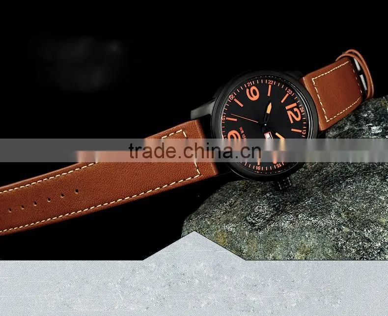 Alibaba China Wholesale Hot Design Men Women Leather Watch brand your own watches