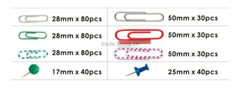 Pins & Clips Stationery Set