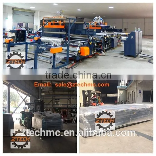 1500mm 2 layers Air bubble film aluminum sheet making machine