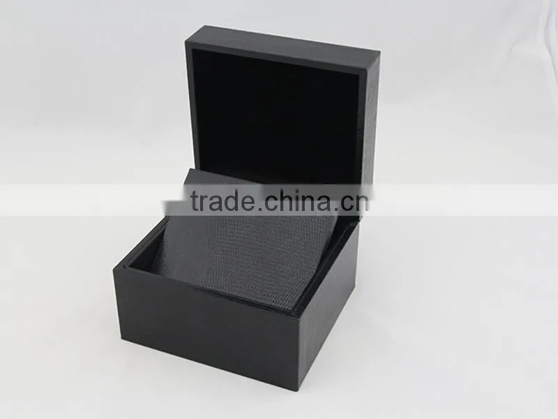 Luxury custom made wooden cufflink box with outer box