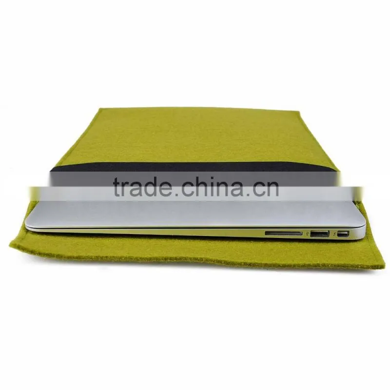 2016 new arrival !!! Fashional PU mini/ultra-thin envelope file cover sleeve for Macbook air retin
