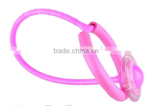 2015 the newest style flash fitness equipment jumping music and Child fitness bouncing ball