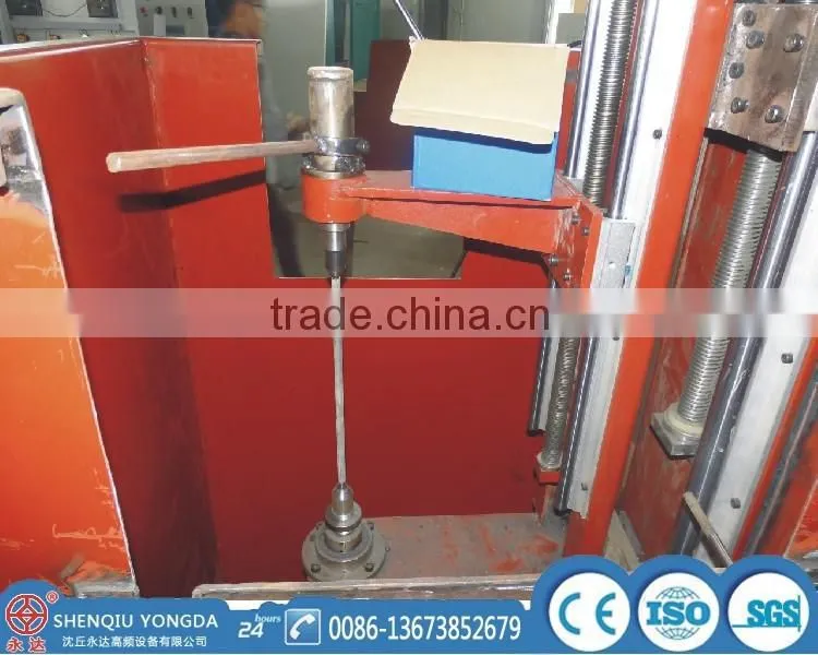 Full solid state induction heating shaft/axis hardening machine tool