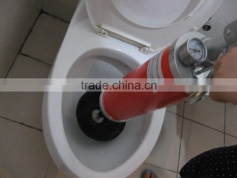 GQ4 toilet drain cleaner,Pneumatic pipe cleaner