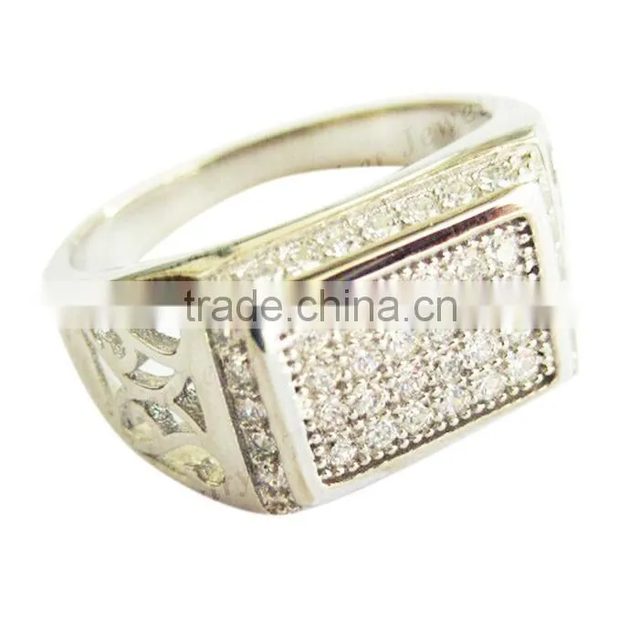 925 sterling silver jewelry wholesale mens diamond rings