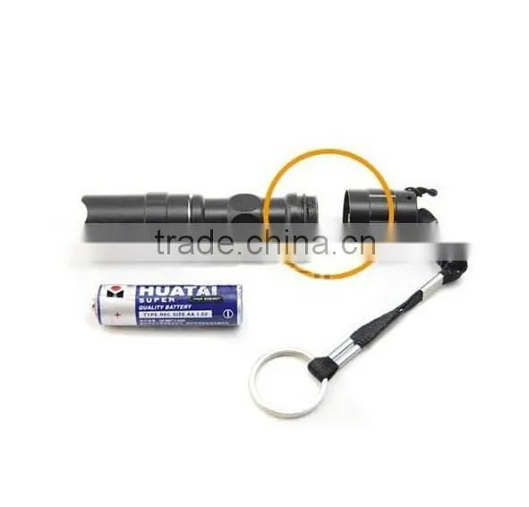 waterproof shockproof led aluminum flashlight