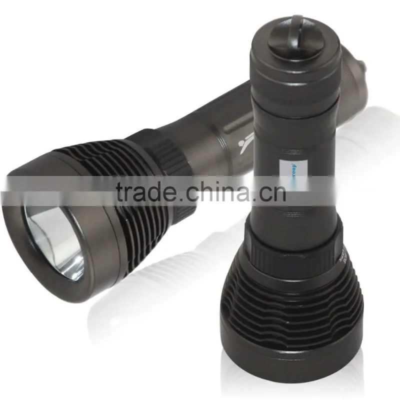700 Lumens XML-T6 LED Diving Flashlight Aluminum Rotating Magnetic Switch Flashlight Torch