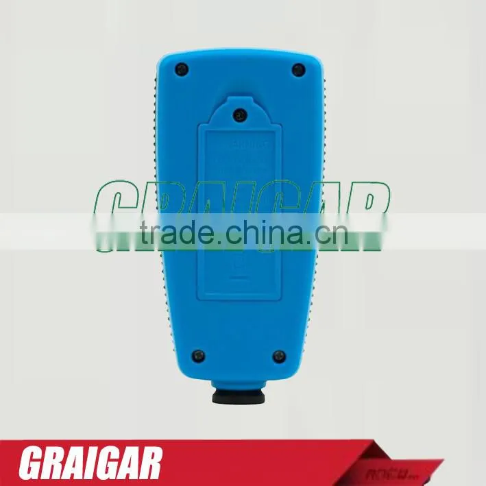CCT01 Digital Portable Paint Coating Thickness Gauge Meter Width Measuring Instruments F/N Probe Tester 1300um / 51.2mils