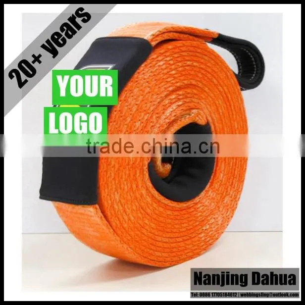 winch strap since 1993 with reflective text