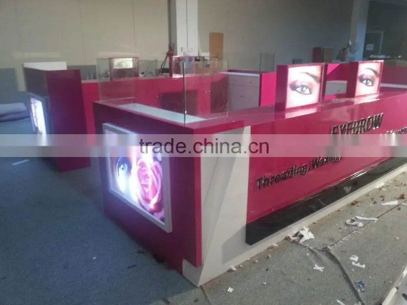 NEWEST fashional eyebrow kiosk mini station design for sale