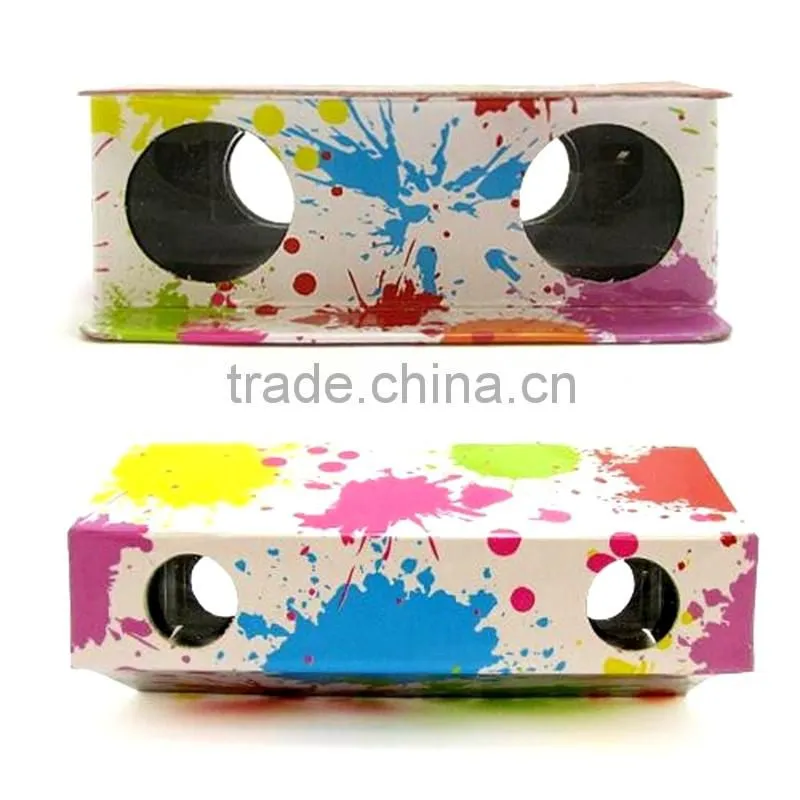 Cheapest China hot sale promotion gifts folding paper binoculars