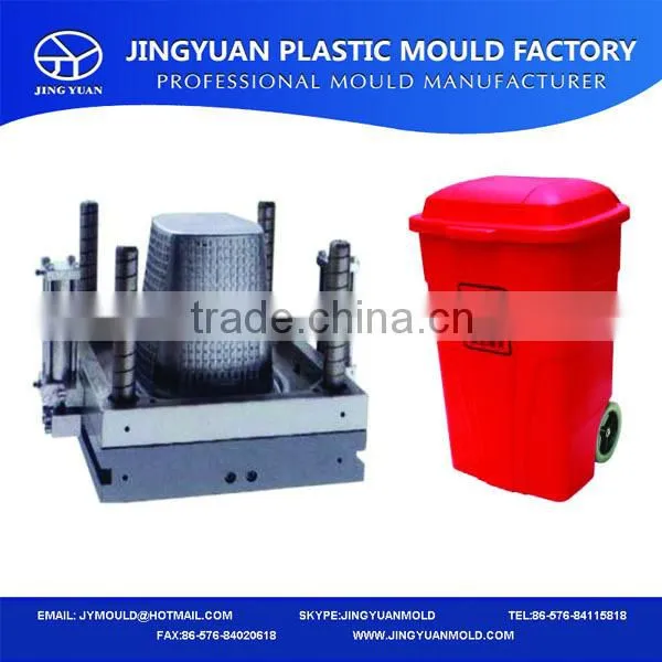 plastic dustbin screen moulding,outdoor rubbish bin mould