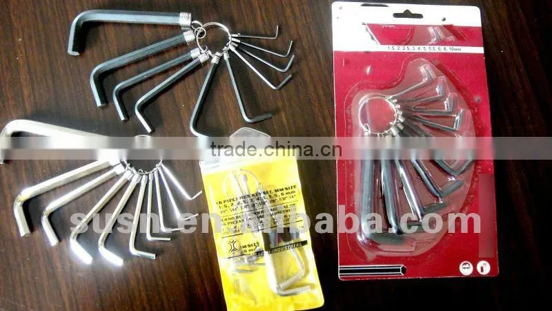 10pcs Hex Key Ring Bicycle Wrench Bike Wrench