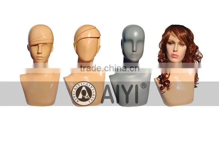 New Design Woman Head Up Display Mannequin Torso
