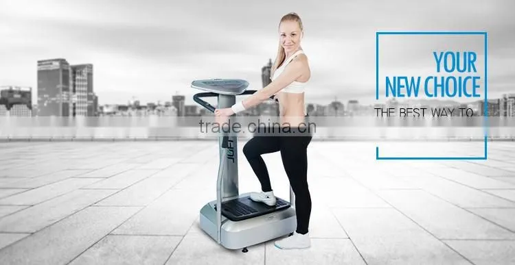 Confidence Fitness Slim Full Body Vibration Platform Fitness Machine, Sliver