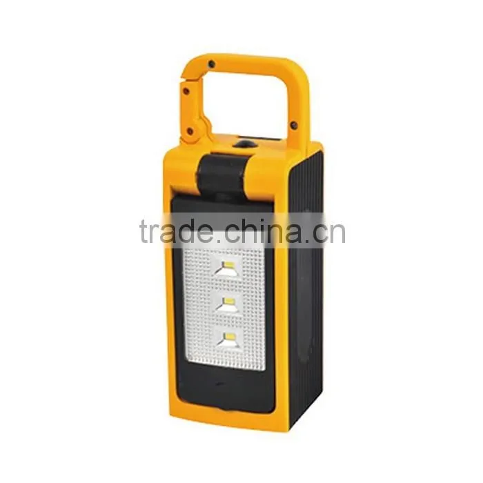 New product AA 350 &180 degree rotate bracket 3 SMD+2pcs 1W LED working light magnet work led light
