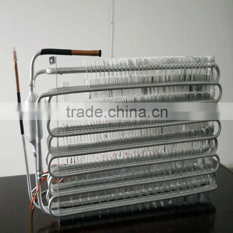 Aluminium Tube Fin Evaporator Refrigerator parts OEM Customize