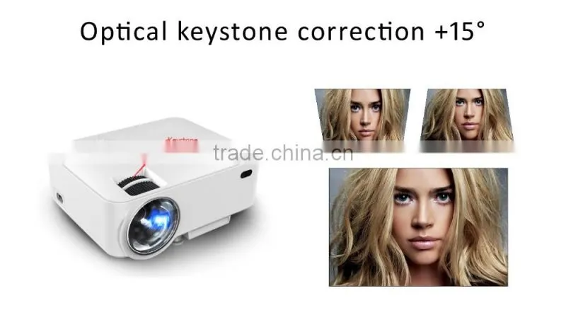 2016 Luxcine Mini portable cheap LED video projector 1080P