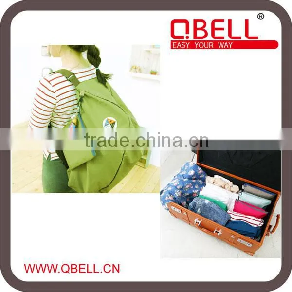 3-way easy to carry waterproof foldable travel backpack/bag