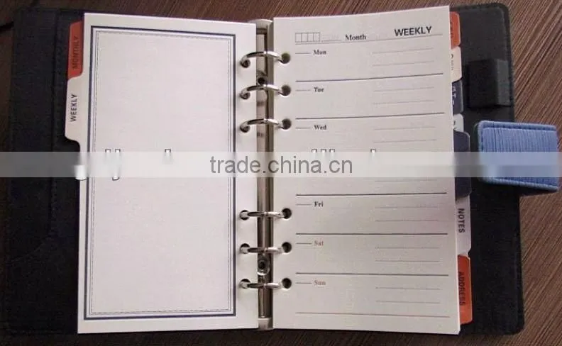 2014 executive daily leather planners