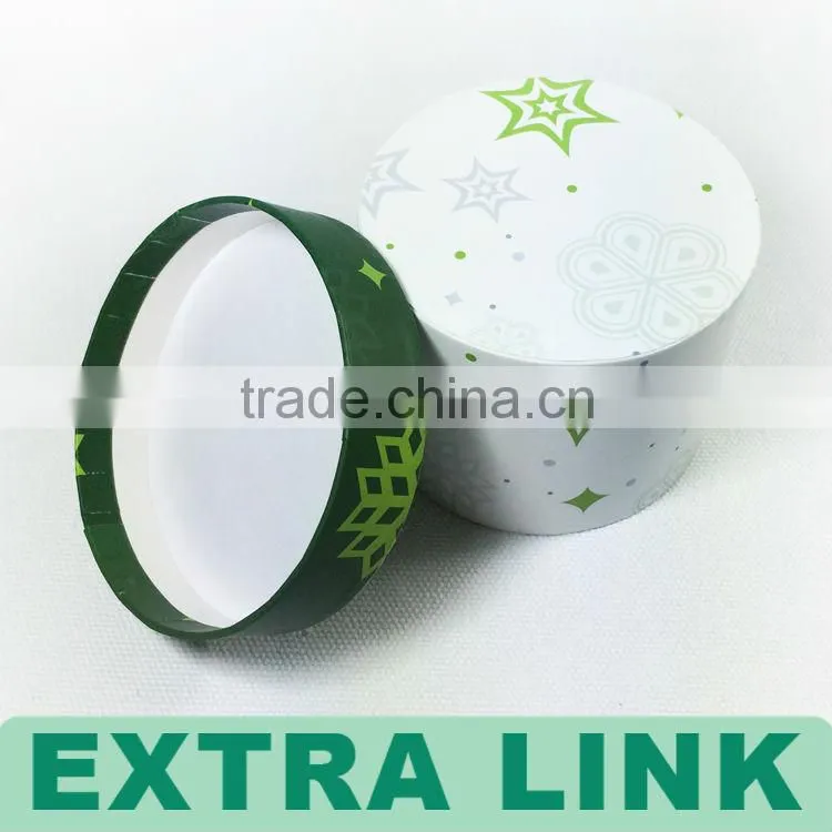 Custom Decorative Cheap Christmas Nesting Large&Small Printed Cardboard Round Hat Boxes Wholesale