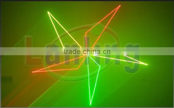300mW RGY 10kpss ILDA Animation laser Light