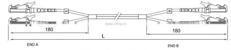 China High quality E2000/APC Fiber Patch Cord