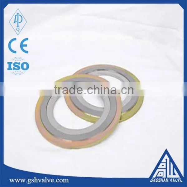 China supplier metal spiral wound pipe flange gasket