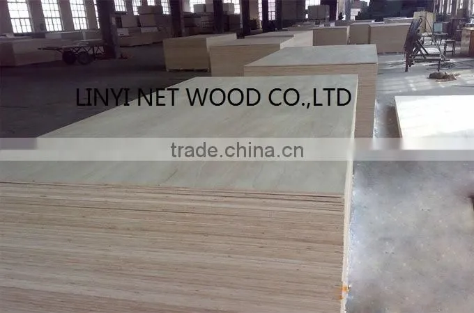 best prices 4*8 okume door size commercial plywood