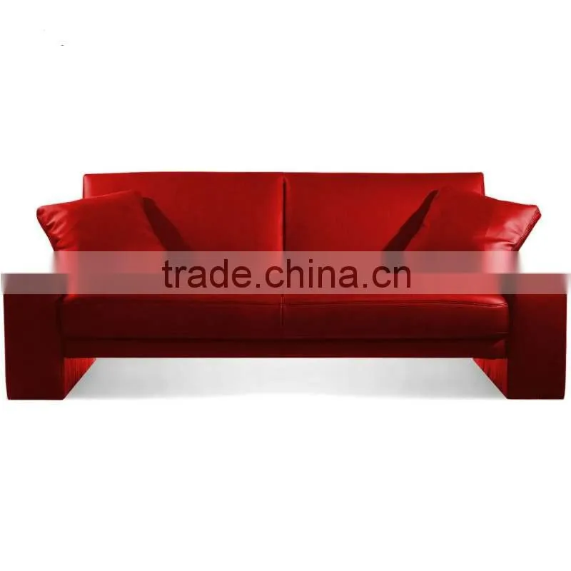 stylish functional leather sofa bed