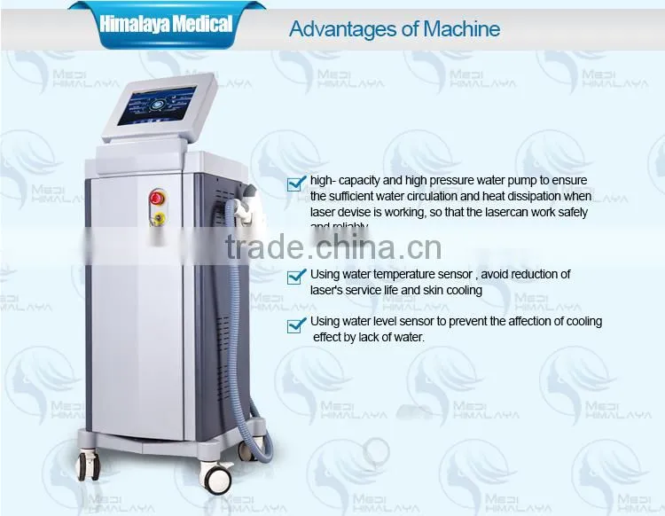 salon equipment 808nm diode laser hair removal