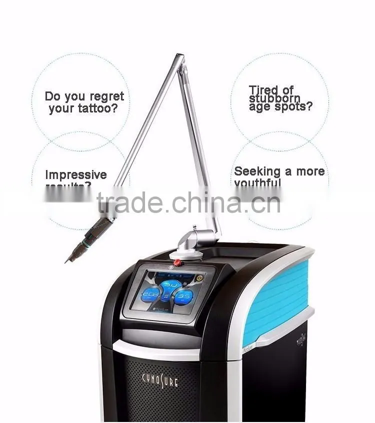 2016 best sale PicoSure Picosecond Laser for tattoo removal picosure laser tattoo removal equipment