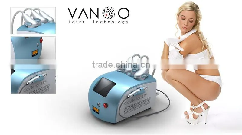 RF Vacuum Cavitation System Body Face Slimming machine