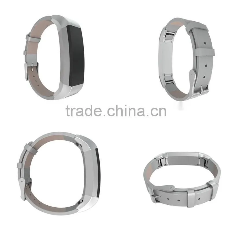 High Quality Watchbands Colors Luxury Genuine Leather Band Strap Bracelet For Fitbit Alta Tracker