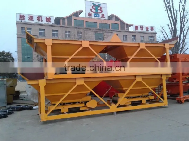 PLD800 two hoppers concrete batching plant price in Ghana