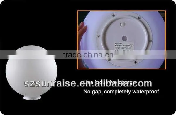 led light ball rgb rechargeable