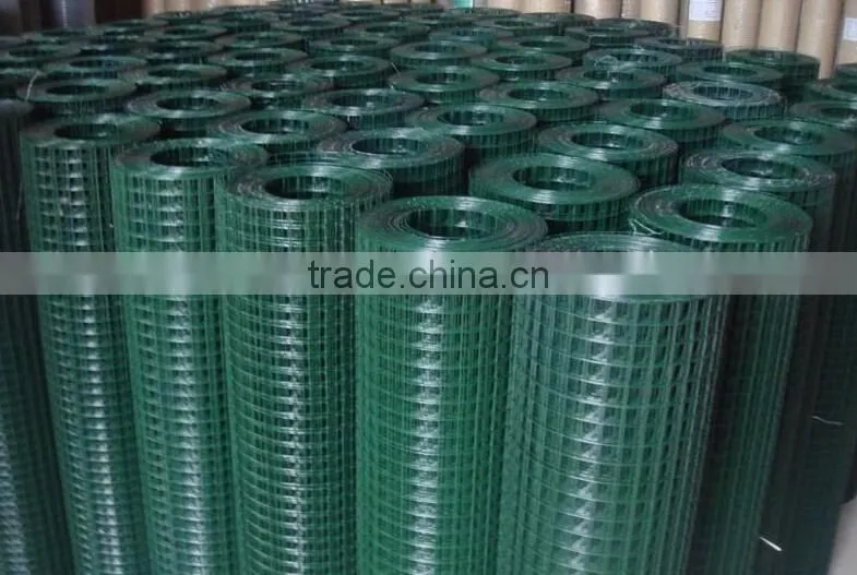 pvc coated 1/4 inch galvanized welded wire mesh