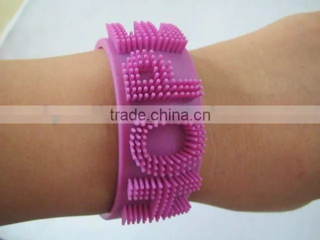 Customized Unique Silicon Wrist Slap Band