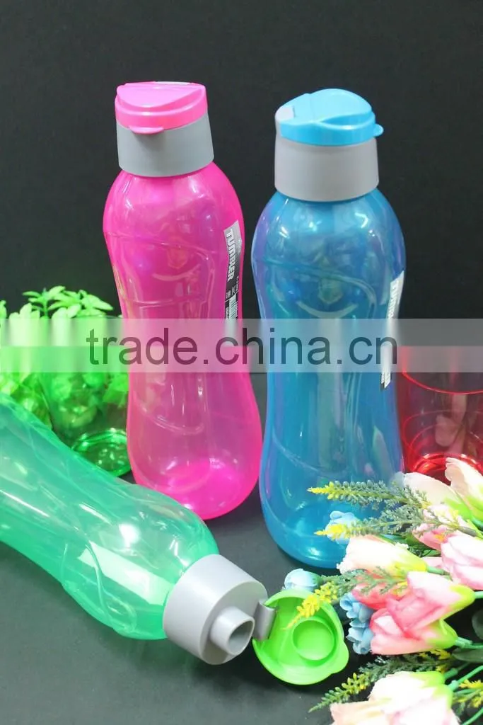 Colorful BPA FREE water tumblers with lid/ travel plastic 1000ml colorful tumbler. MIN ORDER 96 PCS ONLY !