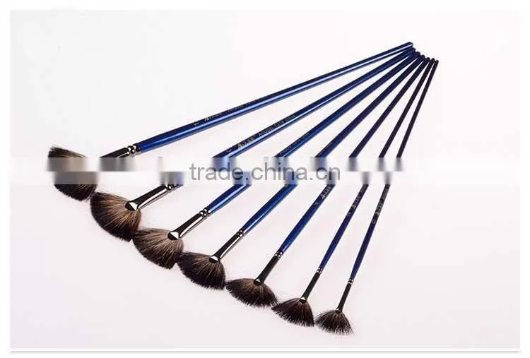 wholesale artist paint brush fan shape