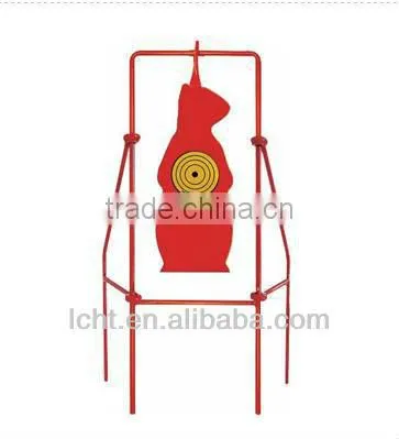 auto reset airgun shooting target/Metal Plinking Spinning Hunting