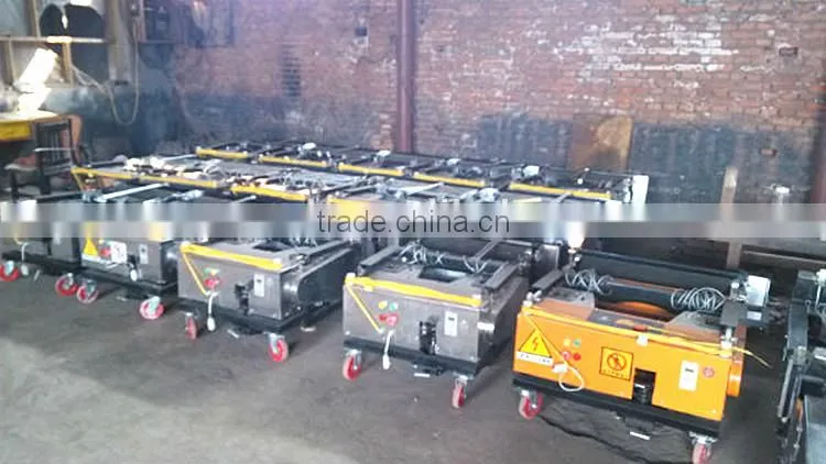 Neweek saving power building house cement rendering machine for wall