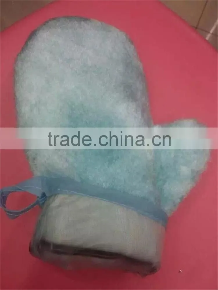 Wood fiber cleaning cloth Kitchen dishwashing gloves oil resistant gloves