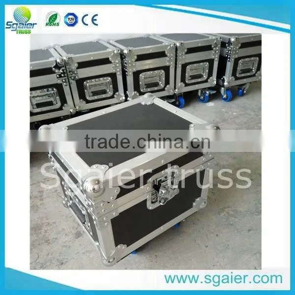 Aluminum used flight case with wheel high quality