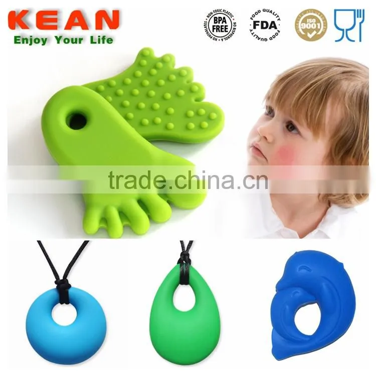 New year/christmat souvenirs chewable silicone baby gift