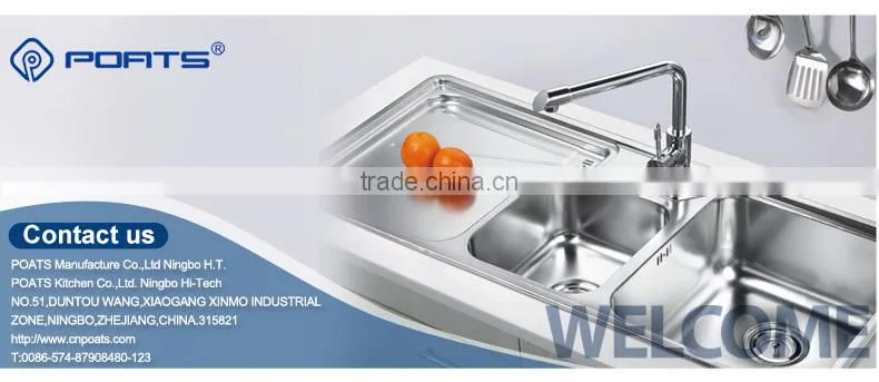 Advanced Germany machines stainless steel sink, handmade sink