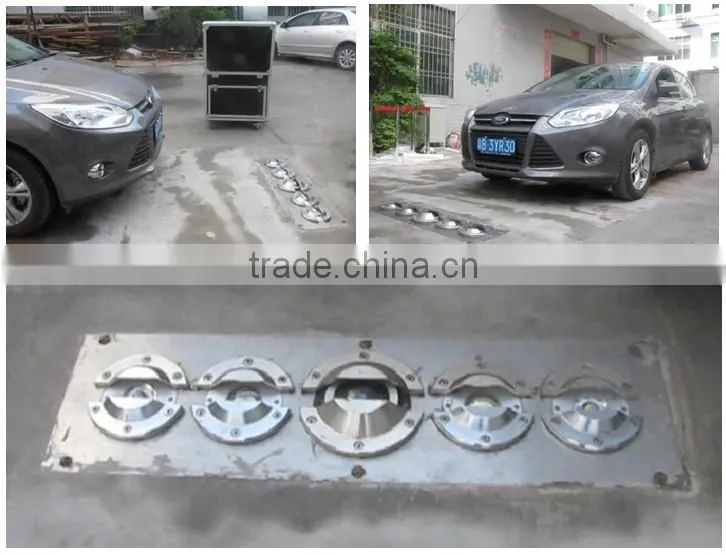 Professional Fixed Under Vehicle Security Scanner for under vehicle detection