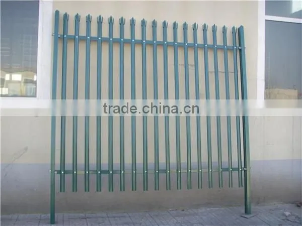 Galvanized iron wire palisade fence