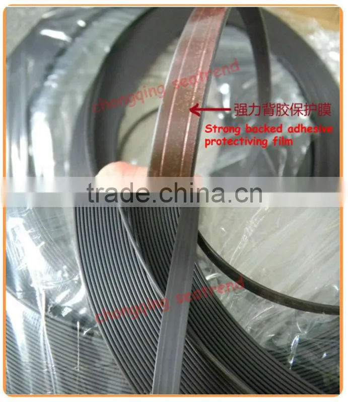 2016 New Promotion customized flexible soft rubber magnet strip