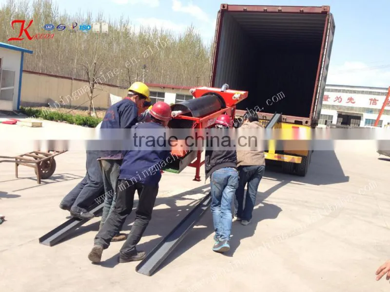 Gravity separator mobile small gold washer manufacturer